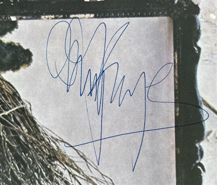 Led Zeppelin Spectacular Group Signed Led Zeppelin IV Record Album - Zep's Most Coveted Signed LP! (JSA LOA)