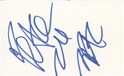 Tupac Shakur Signed 5” x 3" Card with JSA Graded MINT 9 Autograph! (JSA LOA)