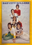 Bay City Rollers: Original Members Fully Group Signed Tour Program (5 Sigs)(Beckett/BAS)