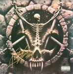 Slayer: Kerry King Signed "Divine Intervention" Album Cover (Beckett/BAS)