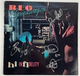 REO SPEEDWAGON Group Signed "Hi Infidelity" Album (Beckett/BAS)