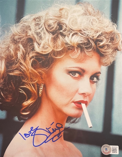 GREASE: Olivia Newton John Signed 8" x 10" Photograph (Beckett/BSA)