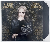 Ozzy Osbourne In-Person Signed "Patient Number 9" Record Album from Possible Final Public Signing (Beckett/BAS LOA)
