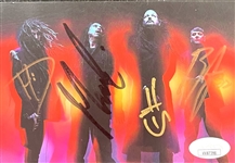 KORN Group Signed Postcard (JSA)