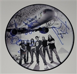 Iron Maiden Group Signed “Flight 666” Picture Disc (4 Sigs) (Third Party Guaranteed)