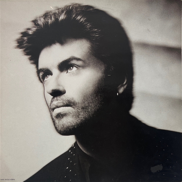 RARE George Michael Signed Heal The Pain Europe Edition LP w/ Vinyl (Third Party Guaranteed)