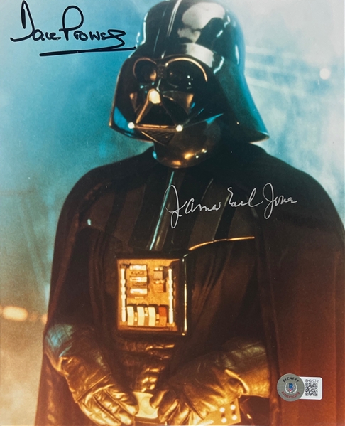 Star Wars: James Earl Jones & David Prowse Signed 8 x 10 Darth Vader Photo (Beckett/BAS)
