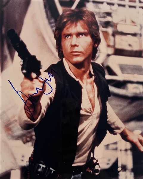 Star Wars: Harrison Ford Signed 8 x 10 Photograph as Han Solo! (Beckett/BAS)