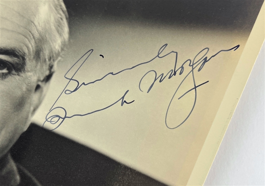 Wizard of Oz: Frank Morgan Signed 8 x 10 Vintage Portrait (Beckett/BAS LOA)