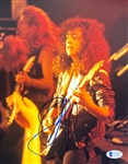 Kirk Hammett Signed 8 x 10 Photo (Beckett/BAS)