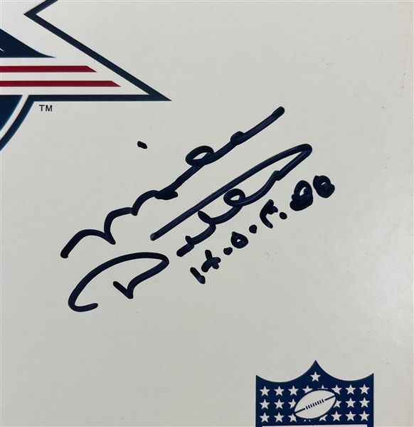 Mike Ditka Signed Super Bowl XX Halftime LP Cover (Third Party Guaranteed)