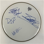 Guns N Roses Group Signed 14" Drumhead (Epperson/REAL LOA)