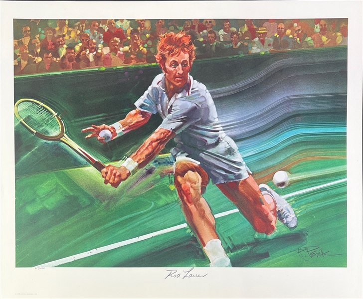 Rod Lauer Signed Ltd. Ed. 18 x 22 Lithograph (Third Party Guaranteed)
