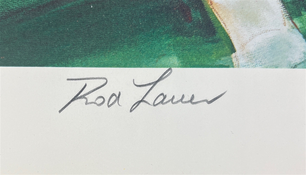 Rod Lauer Signed Ltd. Ed. 18 x 22 Lithograph (Third Party Guaranteed)