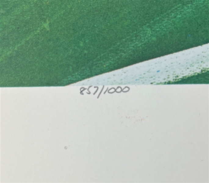 Rod Lauer Signed Ltd. Ed. 18 x 22 Lithograph (Third Party Guaranteed)