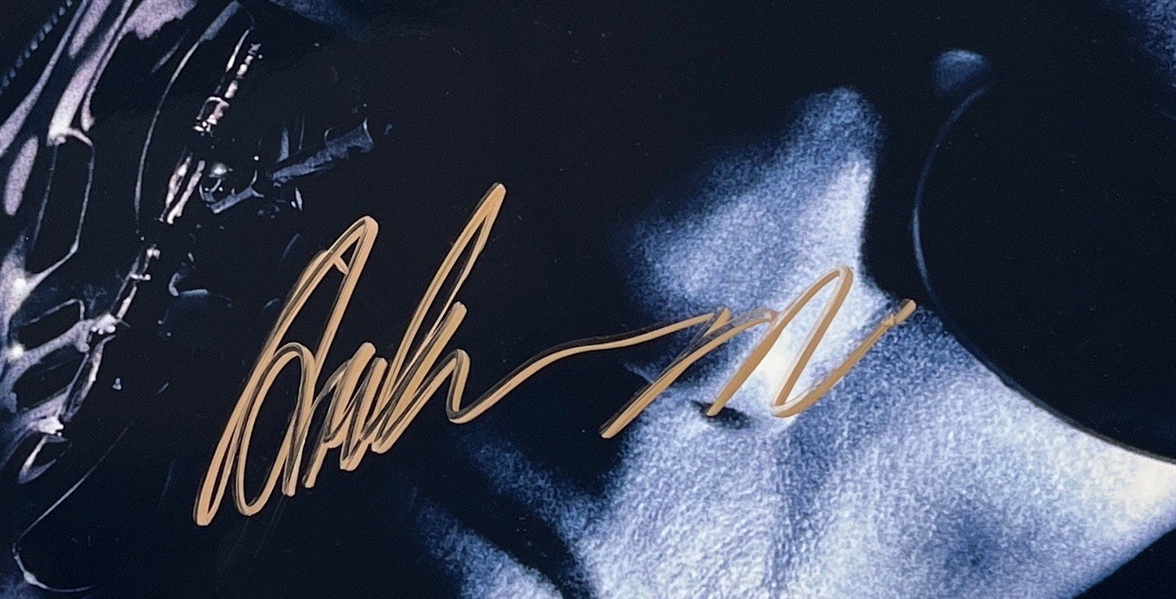 Arnold Schwarzenegger Signed 11 x 14 Color Photograph as The Terminator (Beckett/BAS LOA)