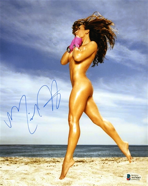Miesha Tate Signed 8 x 10 Photo (Beckett/BAS)