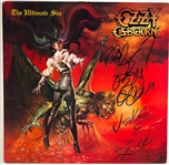 Ozzy Osbourne “The Ultimate Sin” Signed w/ Lee & Soussan Record Album (Third Party Guaranteed)