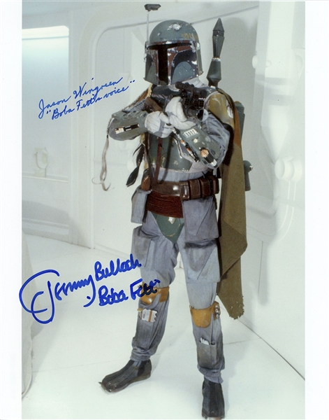 Star Wars: Bulloch & Wingreen “Boba Fett” Signed 8” x 10” Photo from “The Empire Strikes Back” (Third Party Guaranteed)
