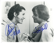 Star Wars: Fisher & Hamill Dual-Signed 10” x 8” Photo from “The Empire Strikes Back” (Third Party Guaranteed)
