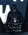 Star Wars: Dave Prowse & James Earl Jones Dual-Signed 8” x 10” Photo from “The Original Trilogy” (Third Party Guaranteed)