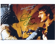 Star Wars: Harrison Ford & “Greedo” Signed “Mos Eisley Cantina” 10” x 8” Photo from “A New Hope” (Third Party Guaranteed)