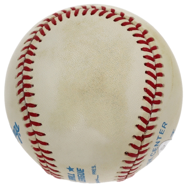 Mickey Mantle Signed & Inscribed # 7 Official American League Baseball (Upper Deck Authentication) 