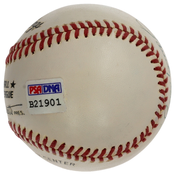 Sandy Koufax Signed ONL Giamatti Baseball - PSA/DNA Graded 8 (PSA/DNA LOA)