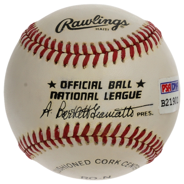 Sandy Koufax Signed ONL Giamatti Baseball - PSA/DNA Graded 8 (PSA/DNA LOA)
