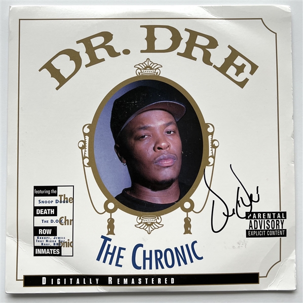 Dr. Dre In-Person Signed “The Chronic” Album Record (Third Party Guaranteed)
