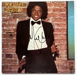 Michael Jackson In-Person Signed “Off the Wall” Album Record (JSA Authentication)