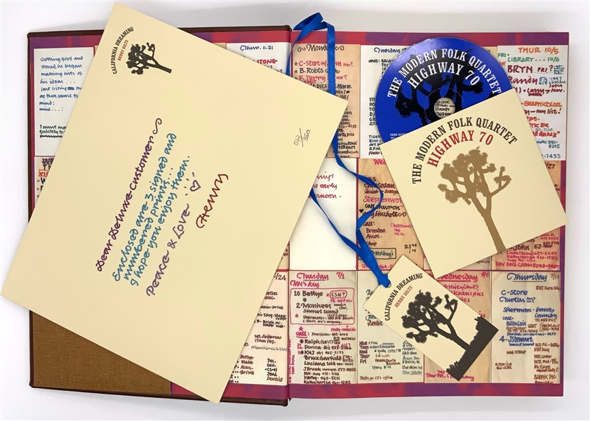 Henry Diltz “California Dreaming” Limited Deluxe-Edition Book & Photo Prints (#73 of 350) 