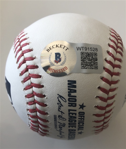 Goose Gossage Signed OML Baseball w/ Unique Inscription (Third Party Guaranteed)