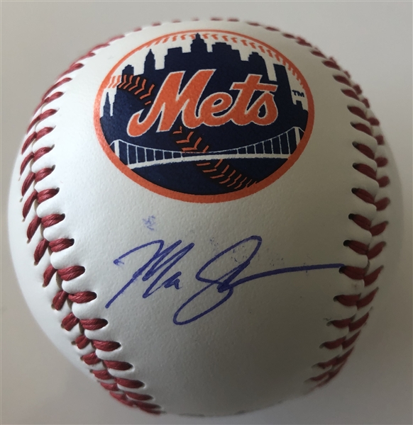 Max Scherzer Signed “Mets” OML Baseball (Third Party Guaranteed)