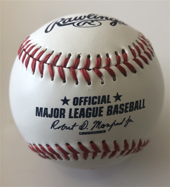 Max Scherzer Signed “Mets” OML Baseball (Third Party Guaranteed)