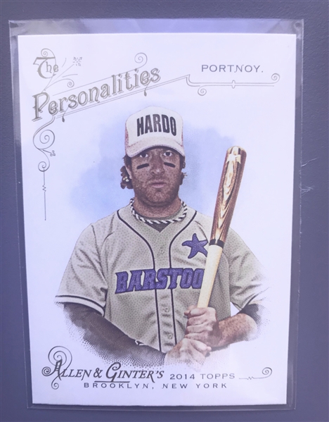 Dave Portnoy 2014 Topps Allen & Ginter’s Personality Card