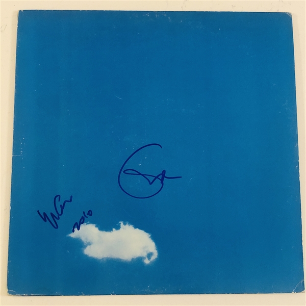 Eric Clapton and Yoko Ono In-Person Dual-Signed "Plastic Ono Band Live Peace in Toronto 1969" Album Record (John Brennan Collection) (JSA Authentication) 