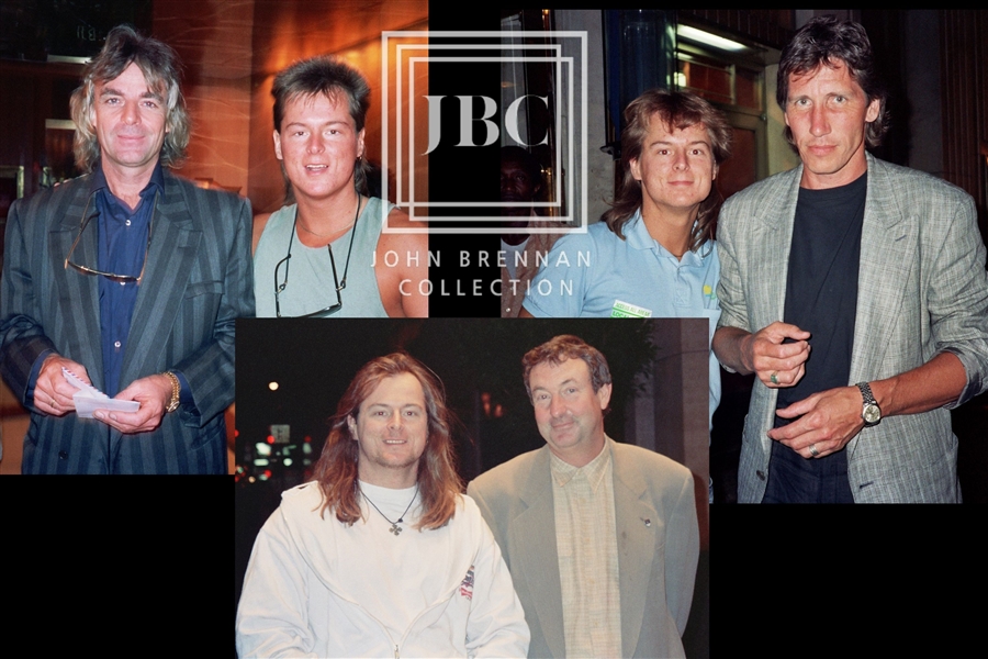 Pink Floyd In-Person Group Signed More Record Album (3 Sigs) (John Brennan Collection) (Beckett Authentication)
