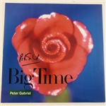 Peter Gabriel Signed "Big Time" Record Album (John Brennan Collection) (Beckett/BAS Authentication)