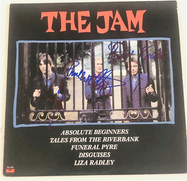 The Jam Group Signed The Bitterest Pill Album Record (3 Sigs) (John Brennan Collection) (JSA Authentication)