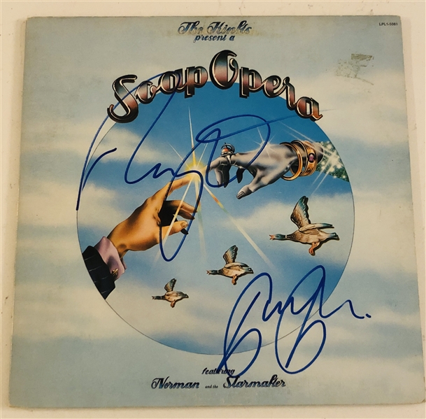 The Kinks Dual-Signed Soap Opera Album Record (2 Sigs) (John Brennan Collection) (Beckett Authentication)