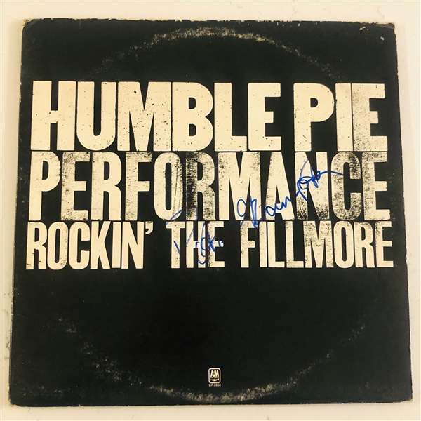 Humble Pie: Peter Frampton Signed "Performance" Album (John Brennan Collection) (Beckett Authentication)