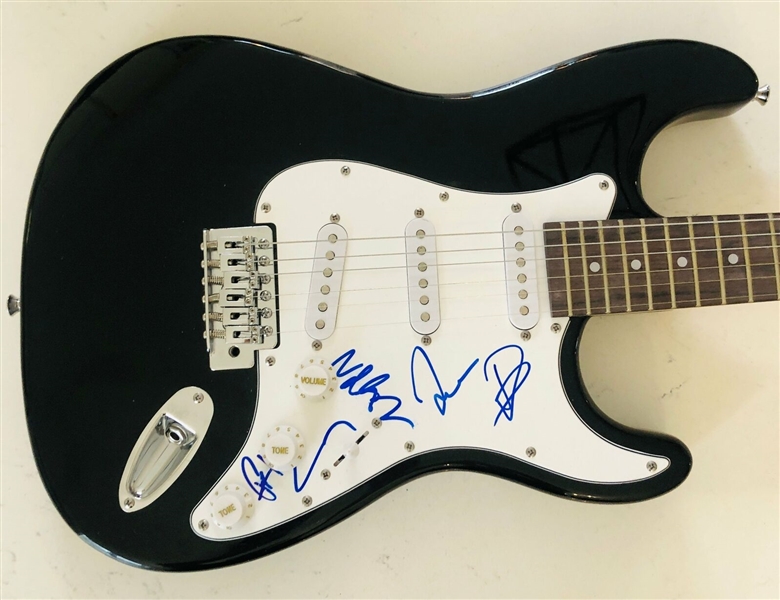 Foo Fighters In-Person Group Signed Stratocaster-Style Guitar (4 Sigs) (John Brennan Collection) (JSA Authentication)