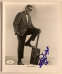 Bo Diddley In-Person Signed 8” x 10” Photograph  (John Brennan Collection) (JSA Authentication)