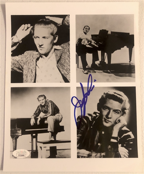 Jerry Lee Lewis In-Person Signed 8” x 10” Photograph (John Brennan Collection) (JSA Authentication) 