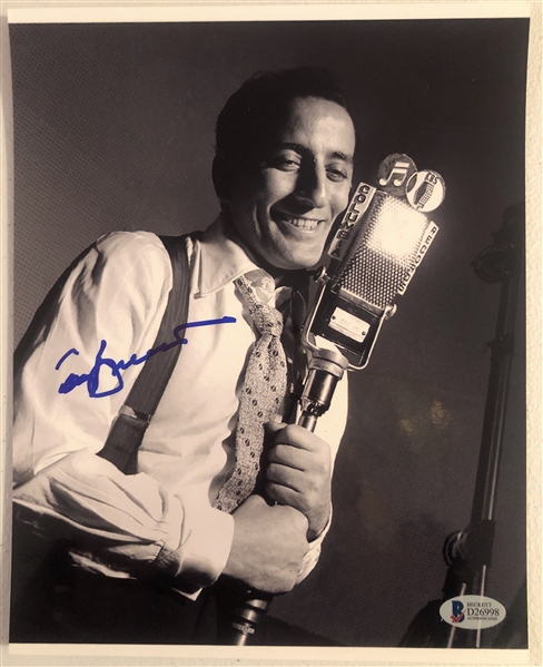 Tony Bennett In-Person Signed 8 x 10 Photo (John Brennan Collection) (Beckett Authentication)