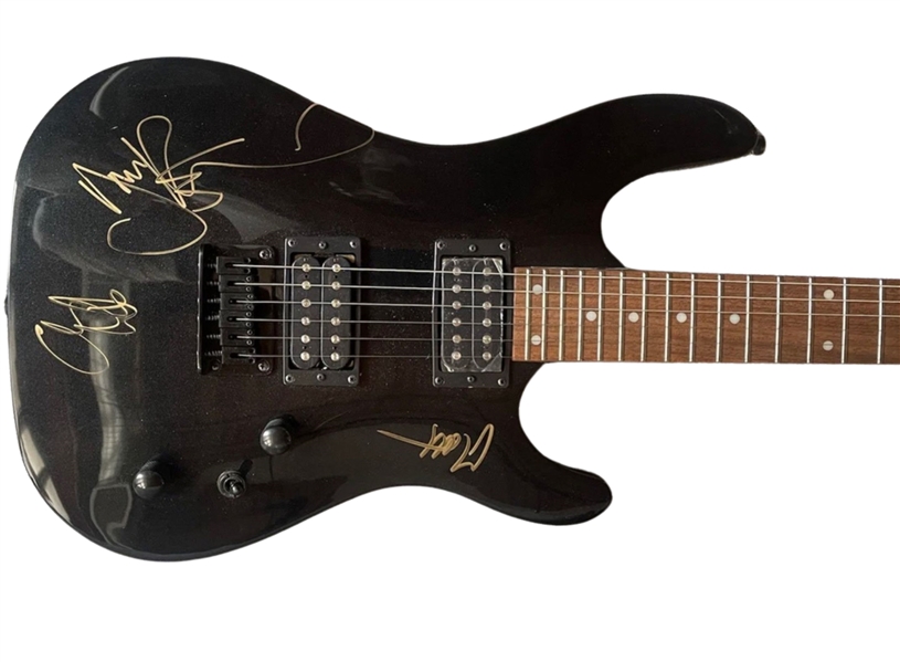 Muse Group Signed Guitar (3 Sigs) (Third Party Guaranteed) 