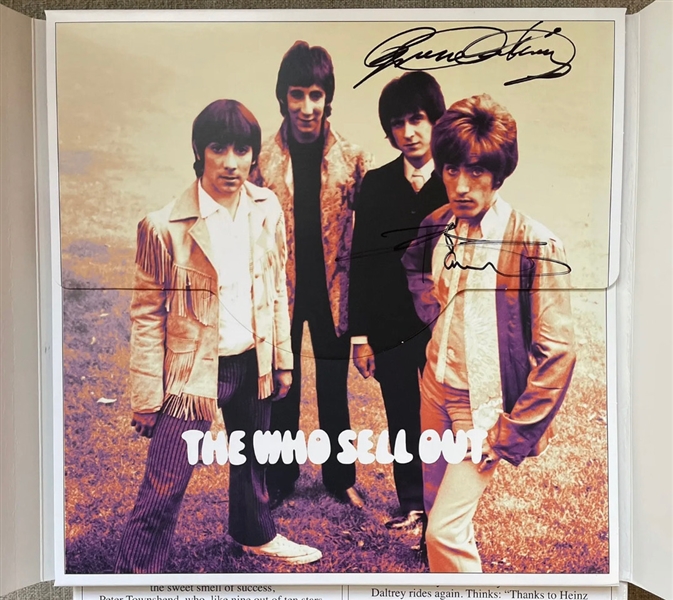The Who: Daltrey & Townshend Signed “Sell Out” Box Set (Third Party Guaranteed)