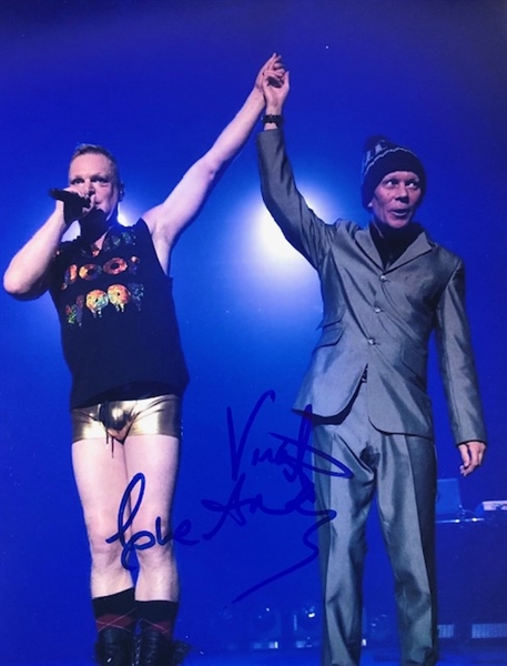 Erasure: Andy Bell and Vince Clarke Signed 8 x 10 Photograph (Third Party Guaranteed)