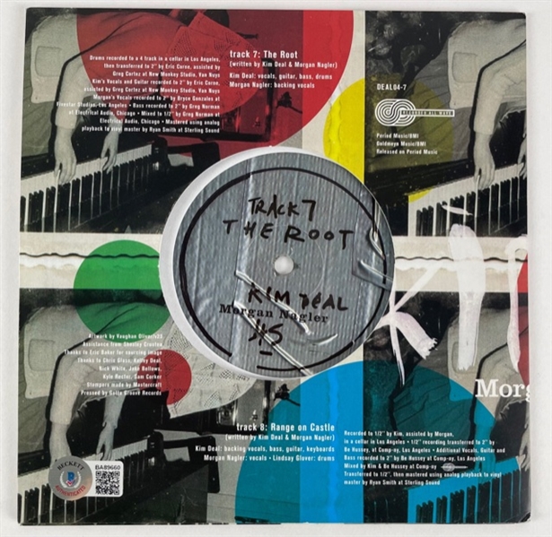 Kim Deal Signed The Root 7 Album Cover (Third Party Guaranteed)